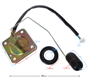 Czujnik poziomu paliwa Fighter 2
