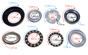Mocowanie główki ramy do motoroweru FR 2