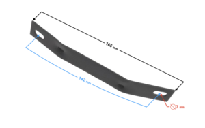 Mocowanie tylnego zderzaka do motoroweru FR 2