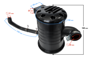 Filtr powietrza do motoroweru FR 2