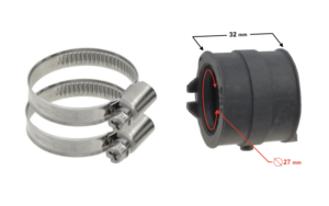 Króciec ssący do motoroweru FR 2