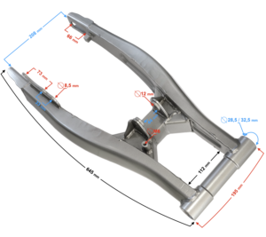 Tylny wahacz DB250 MZK