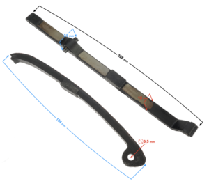 Ślizg rozrządu DB250 MZK