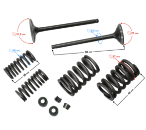 Zawory kpl DB250 MZK