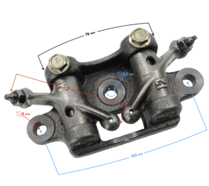 Klawiatura zaworowa Cafe Racer