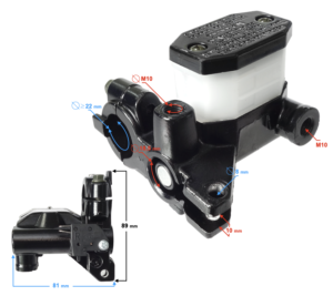 Pompa hamulca przedniego do motoroweru Fighter 2