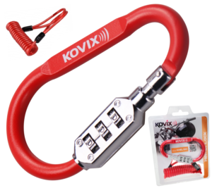 Zabezpieczenie KOVIX KHEL100 (czerwony)