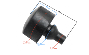 Odbojnik wahacza do skutera B-MAX