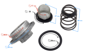 Filtr oleju do skutera 50CC 4t