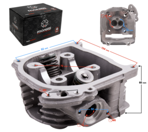 Głowica do skutera 4T 60cc 139QMB