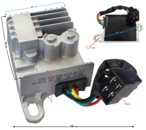 Konwenter napięcia do skutera Tres