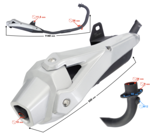 Tłumik Street-R 125