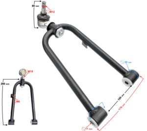 Wahacz górny Prawy przedni ATV Road Hunter 200