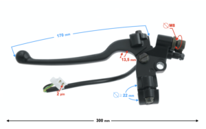 Pompa hamulca tylnego do skutera Tres