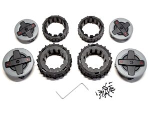 Roborock Rough Terrian Wheels for AWD Black