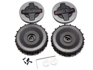 Roborock Rough Terrian Wheels for RockMow Black